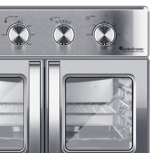 TurboTronic TT-AF32MFD Airfryer XXL / Oven 32L, Silver