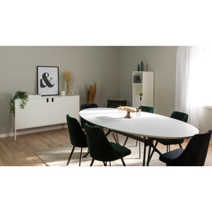 Tenzo Cibuz Elliptical Dining Table, 240 x 120 cm
