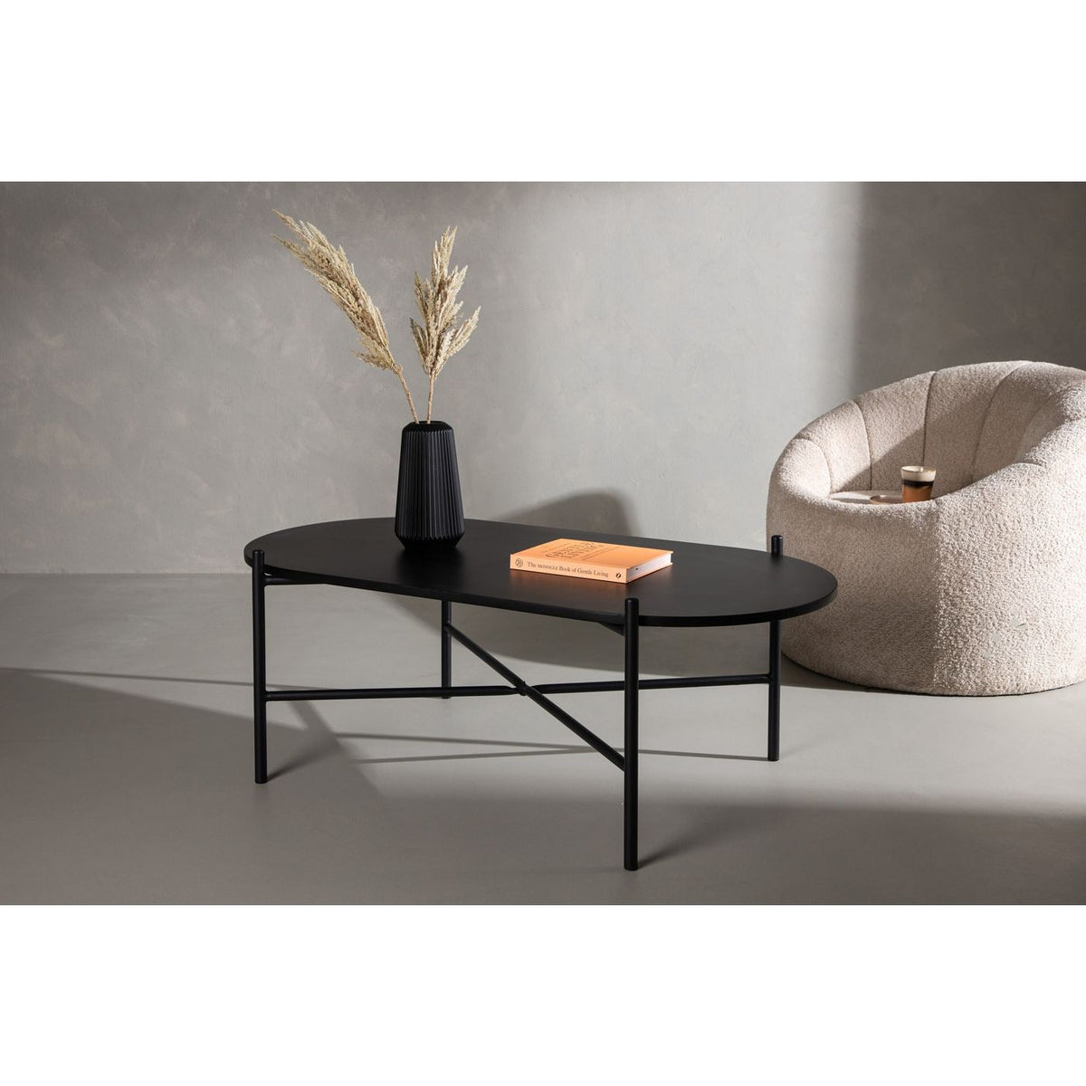 Venture Home Pueblo Coffee Table, Black