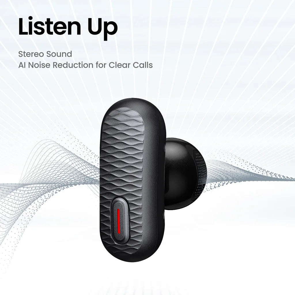 Amazfit Up Open-Ear Earbuds, Black