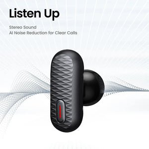 Amazfit Up Open-Ear Earbuds, Black