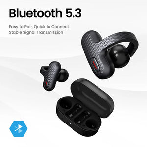 Amazfit Up Open-Ear Earbuds, Black