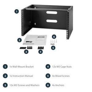 Startech 6U Wall Mounting Bracket
