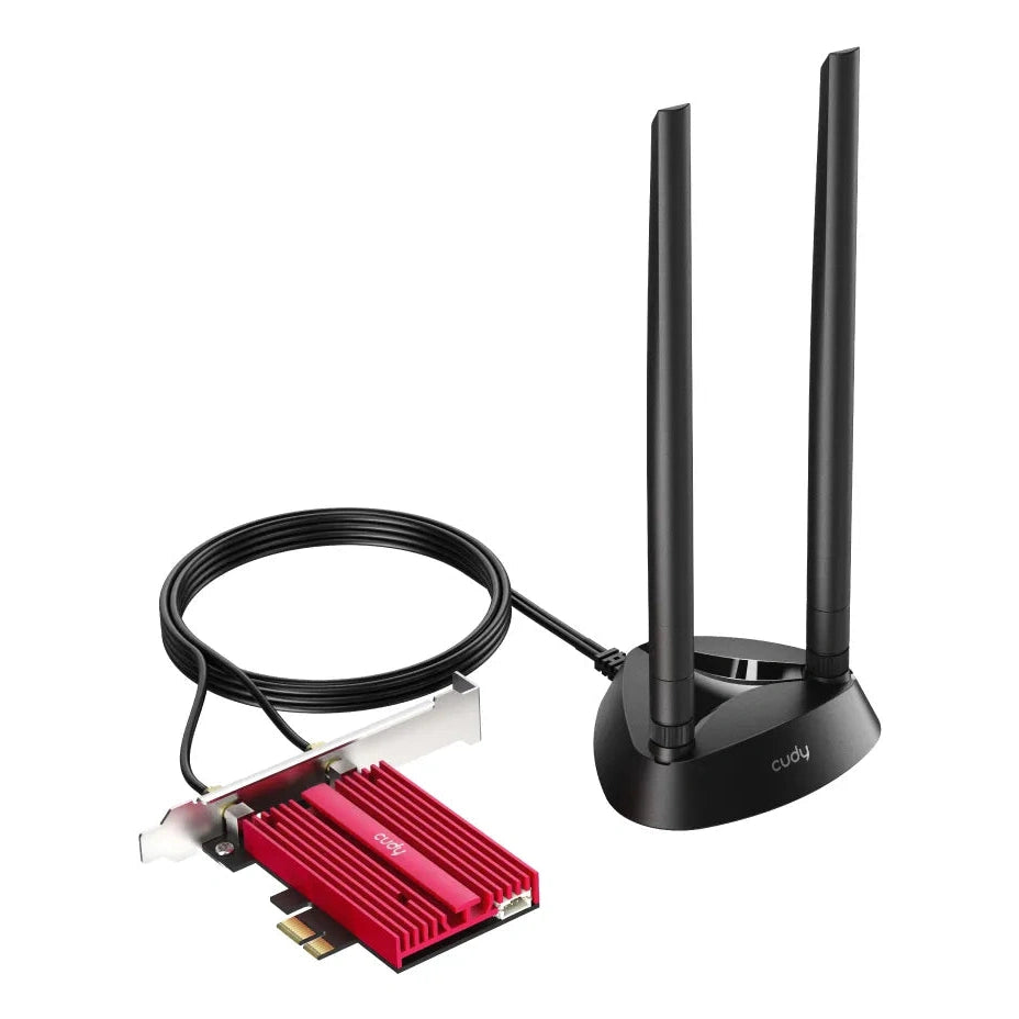 Cudy WE4000 AX5400 Wi-Fi 6E Bluetooth 5.3 PCIe Adapter