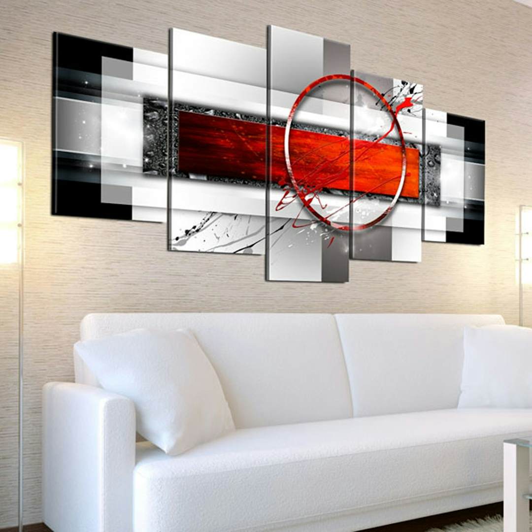 Arkiio Carmine Missile Canvas Painting