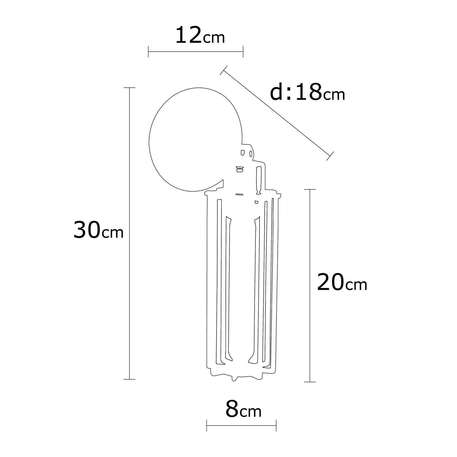 Luminaire wall Opviq Likya N-1022, 40 W, E27