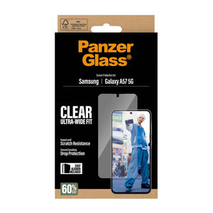 PanzerGlass Screen Protector Ultra-Wide Fit, Samsung Galaxy A57