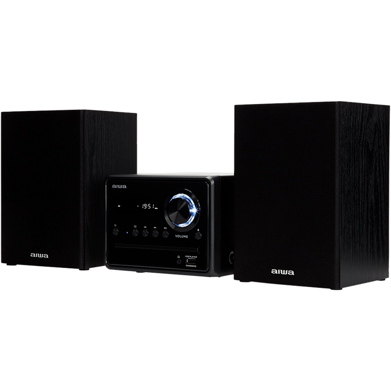 Aiwa MSBTU-300 MICRO HI-FI System, Black