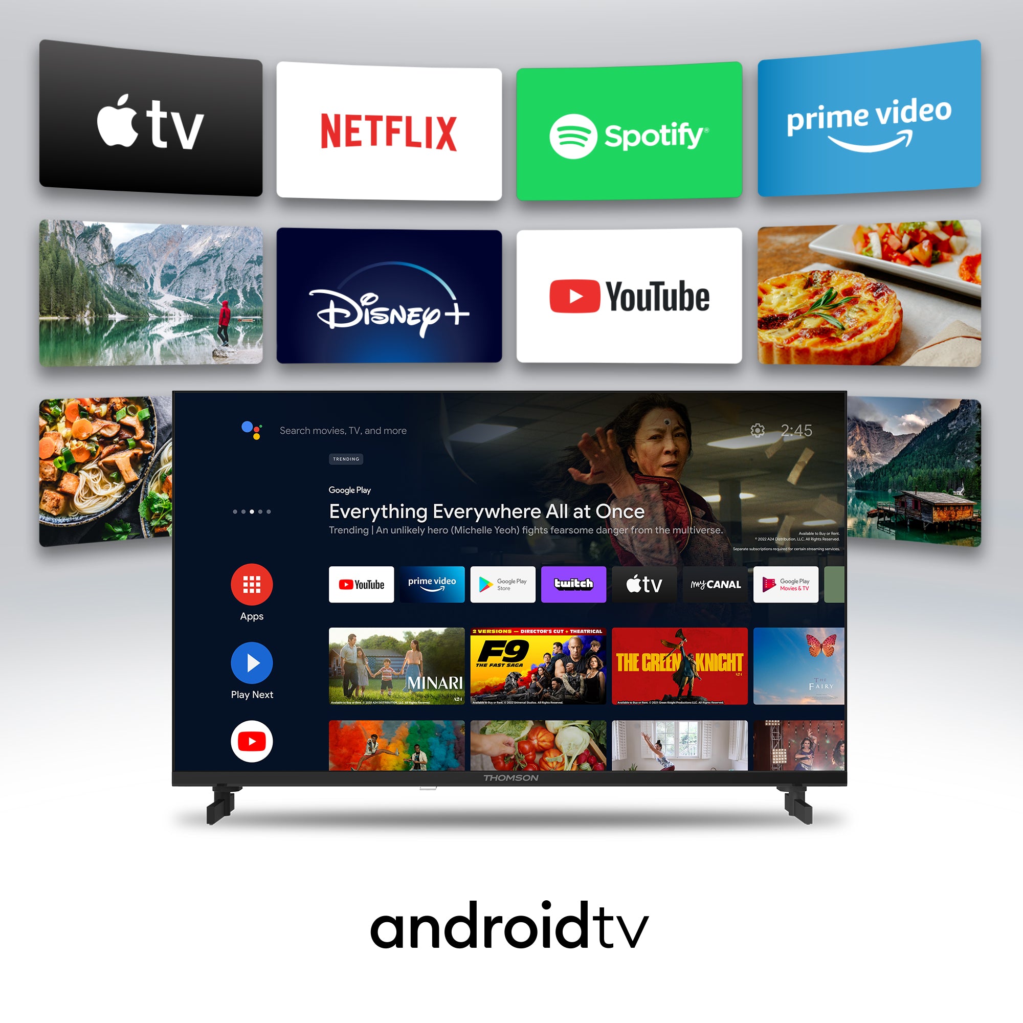 Thomson Android TV 24'' HD 12V