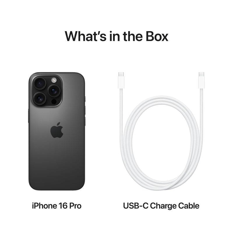 Apple iPhone 16 Pro 5G 256GB Black Titan