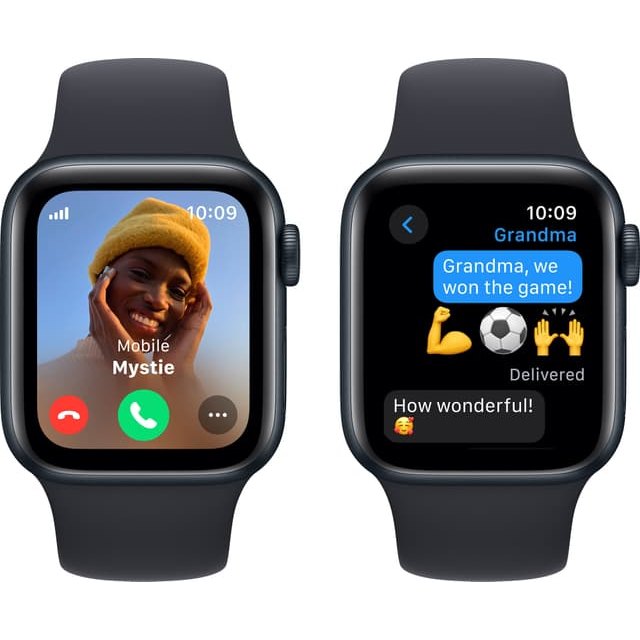 Apple Watch SE 2nd Gen 40mm LTE, Midnight Alum + Sport Band S/M
