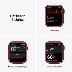 Apple Watch Series 7, 45mm GPS + Cell, Product Red Alum Case