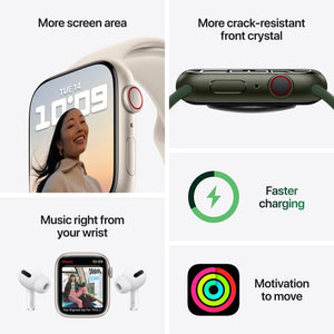 Apple Watch Series 7, 45mm GPS + Cell, Product Red Alum Case
