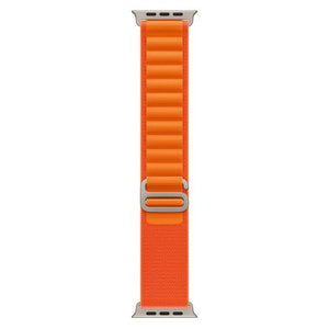 Apple Watch Ultra GPS + Cellular Titanium Case with Orange Alpine Band - Size L