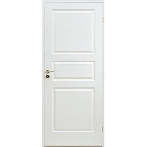 Molded 3-Panel Interior Door, Old Standard, 62.5 cm x 201.5 cm, White