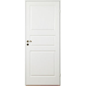 Molded 3-Panel Interior Door, Old Standard, 62.5 cm x 201.5 cm, White