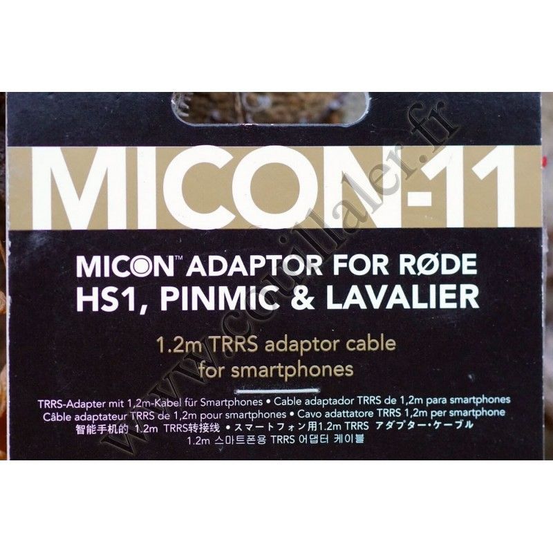 Røde Audio Extension Cable Micon-11, Micon to Minijack 3.5mm