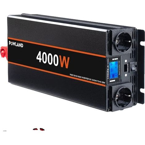 Pure Sine Wave Power Inverter 4000W 24V with Remote Control