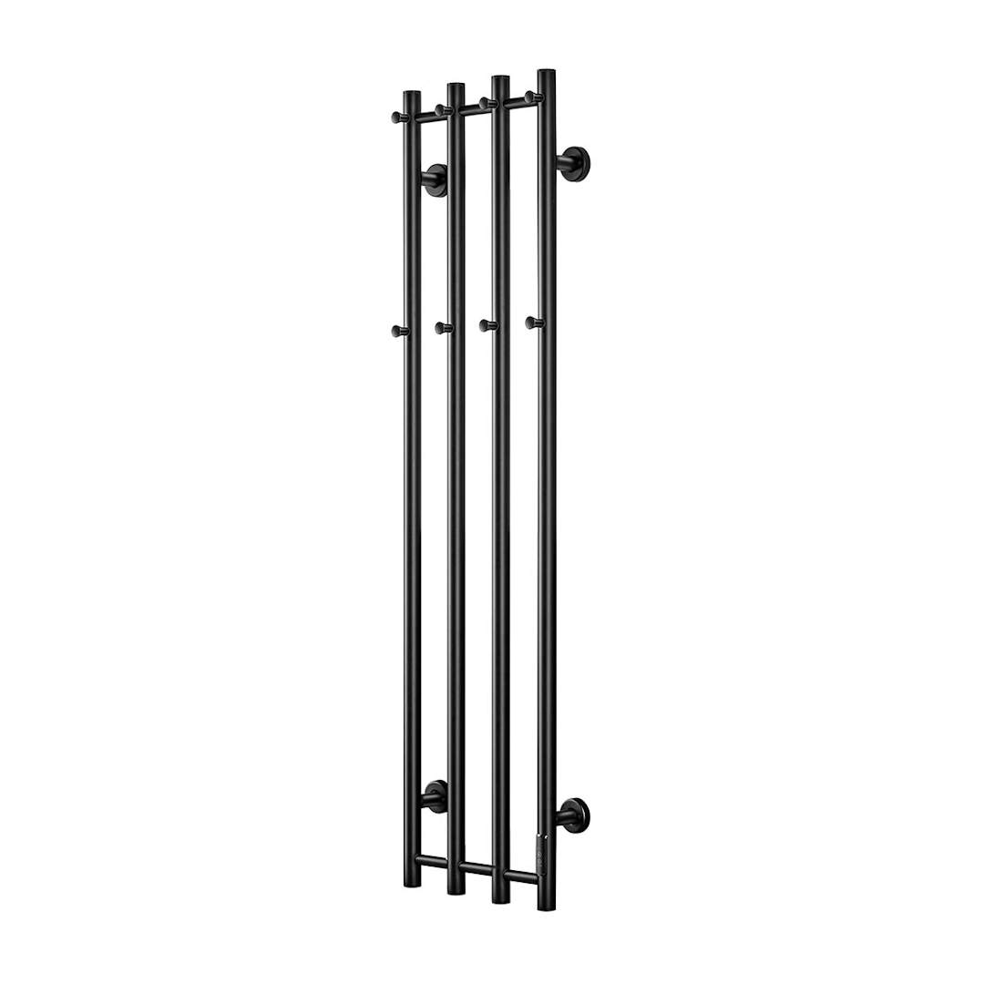 Bathlife Lod Heated Towel Rail, Black