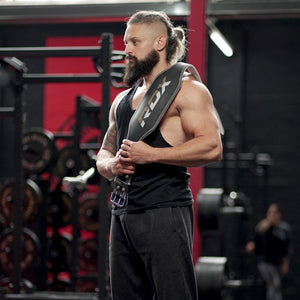 Weightlifting belt RDX WBS-6RB-M, black, M