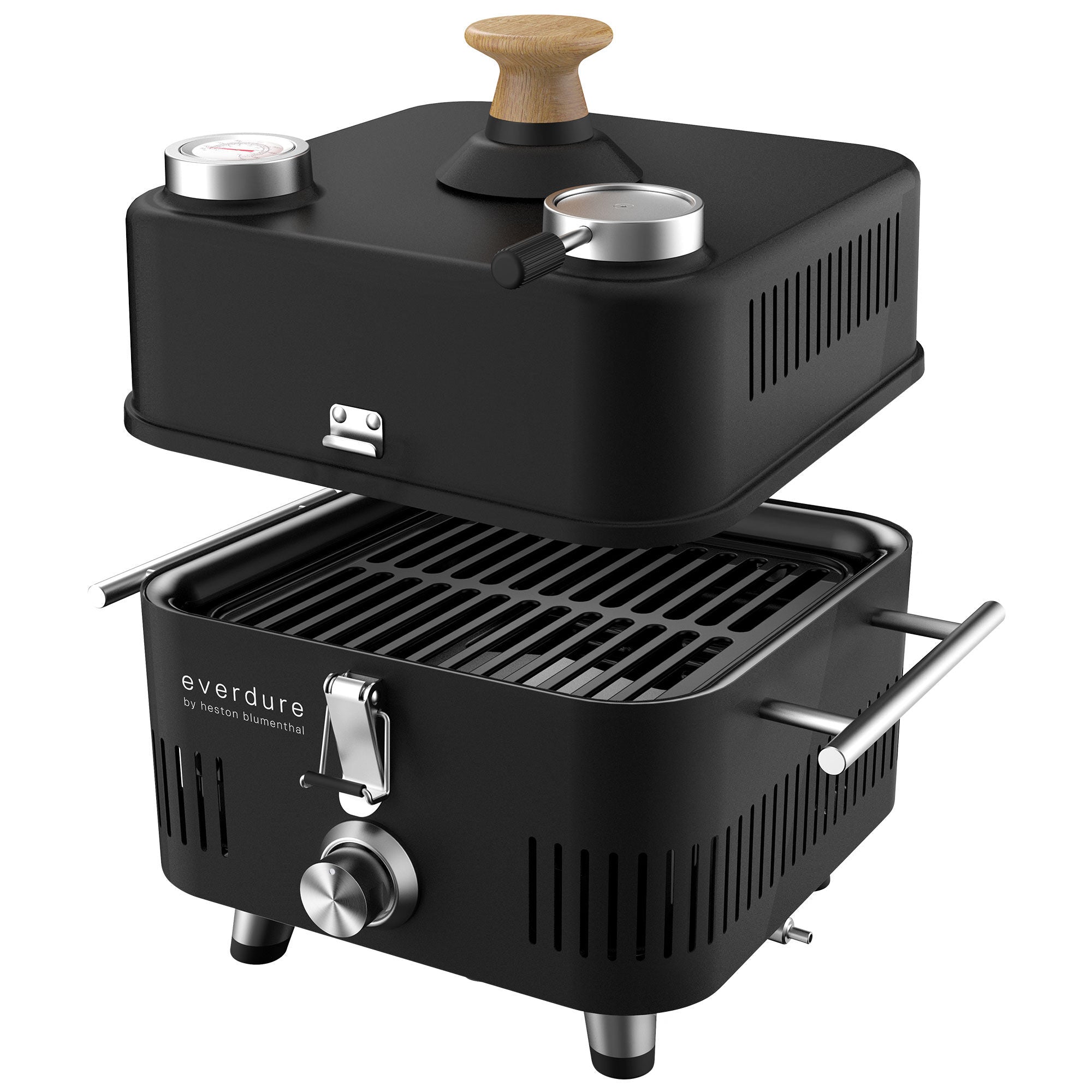 Everdure Cube Proflame 360 Gas BBQ, Black