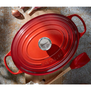 Le Creuset Signature Roaster Oval 40 cm Cherry Red