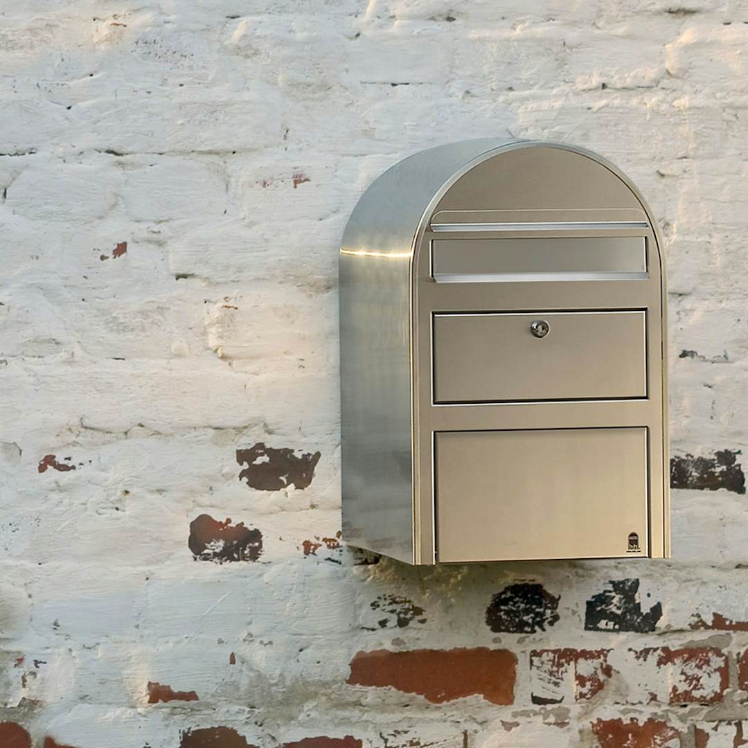 Bobi Swiss Mailbox, Grey