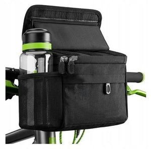 Trizand Bicycle Handlebar Bag With Phone Holder, Black