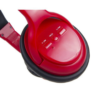 Wireless headphones Audiocore AC720, red
