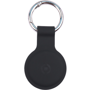 Celly Silicone AirTag Case, Black
