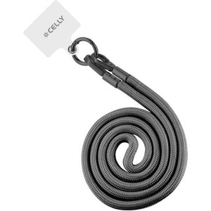Celly Freedom Lace Phone Lanyard, Black