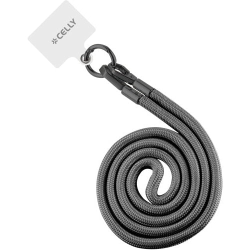 Celly Freedom Lace Phone Lanyard, Black