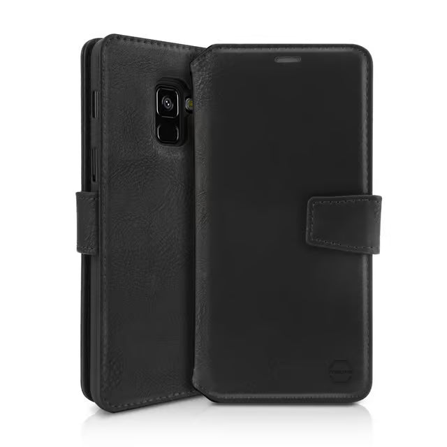 Cirafon Wallet Book Magnet for Samsung Galaxy A8, Black