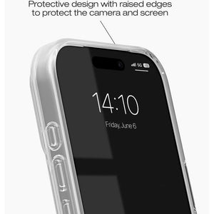 iDeal of Sweden Clear Case for iPhone 17 Pro, Shimmer