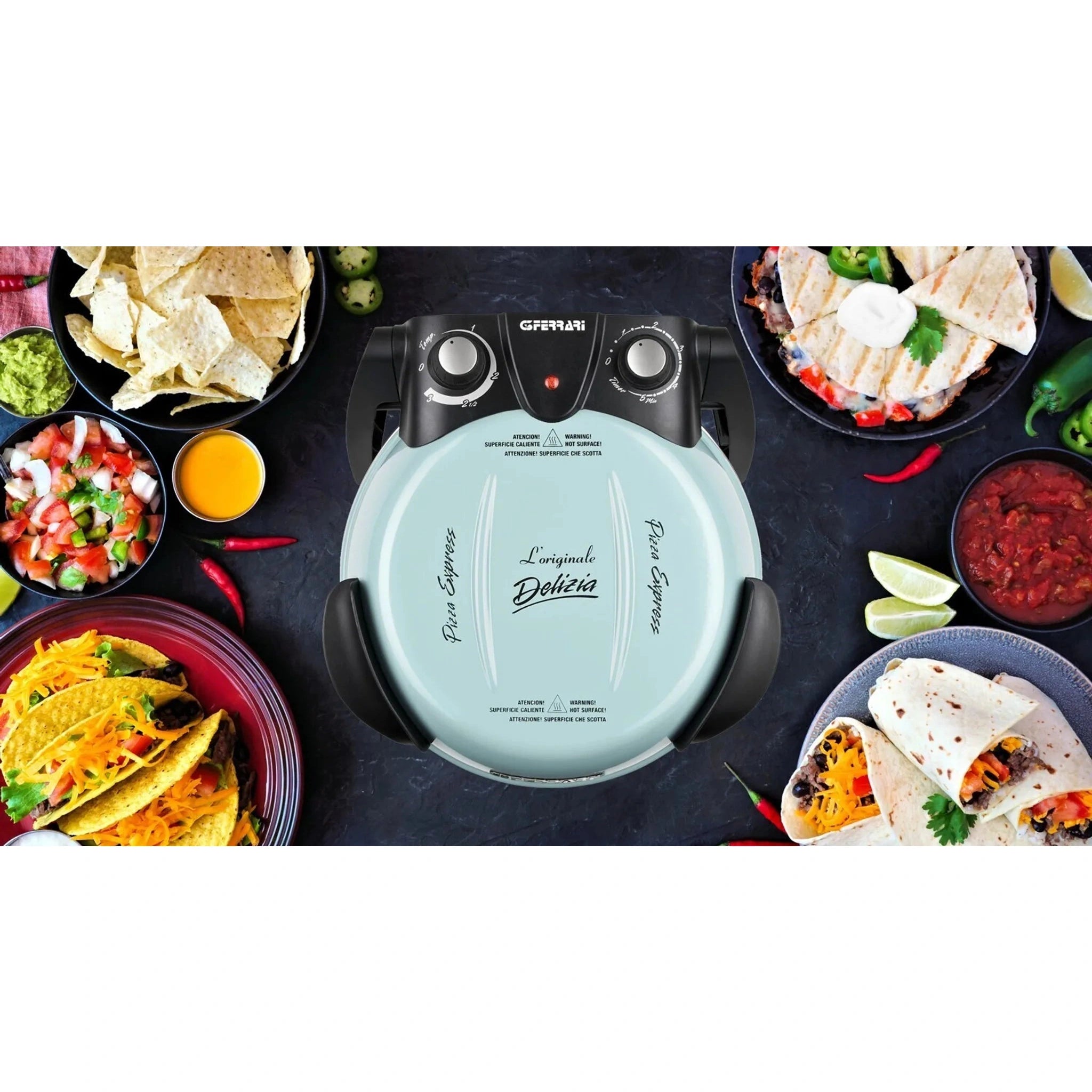 G3 Ferrari Pizza Oven Express Delizia, Cool blue