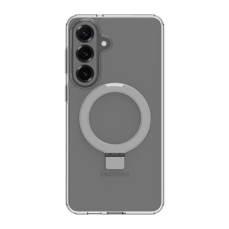 dbramante1928 Iceland Ultra D3O MagSafe Kickstand Case for Samsung Galaxy S26+ - Clear