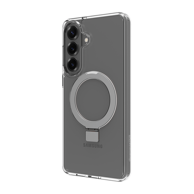 dbramante1928 Iceland Ultra D3O MagSafe Kickstand Case for Samsung Galaxy S26+ - Clear