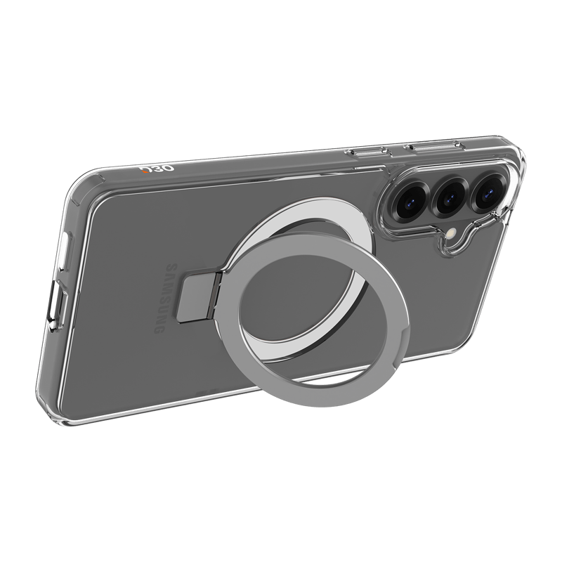 dbramante1928 Iceland Ultra D3O MagSafe Kickstand Case for Samsung Galaxy S26+ - Clear