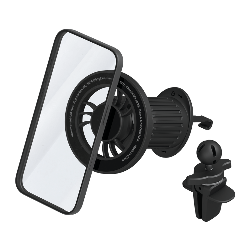 Dbramante re-charge Car Holder Vent Magnetic Black