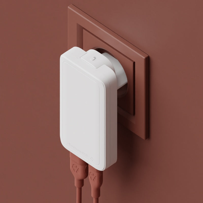 Dbramante1928 Recharge Pro Slim Wall Charger 65W, White