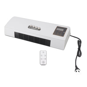 1800W Wall Mounted Air Conditioner Heater Electric Heating Machine PTC Heating Heater with Remote