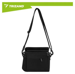 Trizand Bicycle Handlebar Bag With Phone Holder, Black