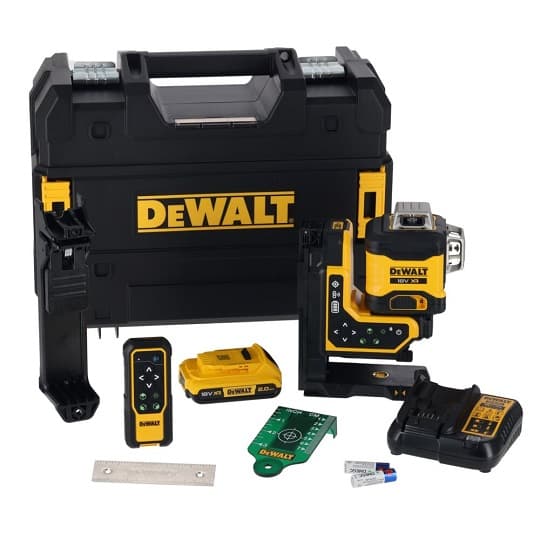 DeWALT 18V XR 3x360° Green Multi-Line Laser DCLE34035D1