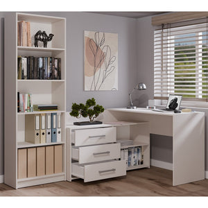 Dany Corner Desk, Beige