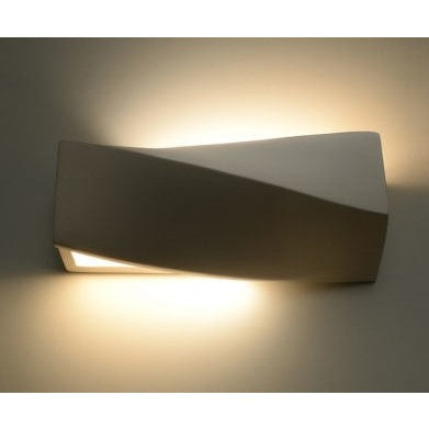Luminaire wall lamp, Sollux SL.0229 Sigma Mini White, 60 W, E27