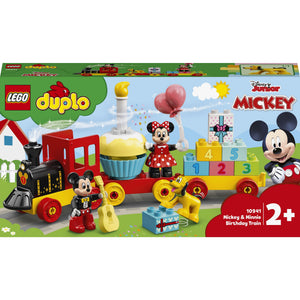 Constructor LEGO DUPLO® | Disney Mickey and Friends Mickey & Minnie Birthday Train 10941, 22 pcs