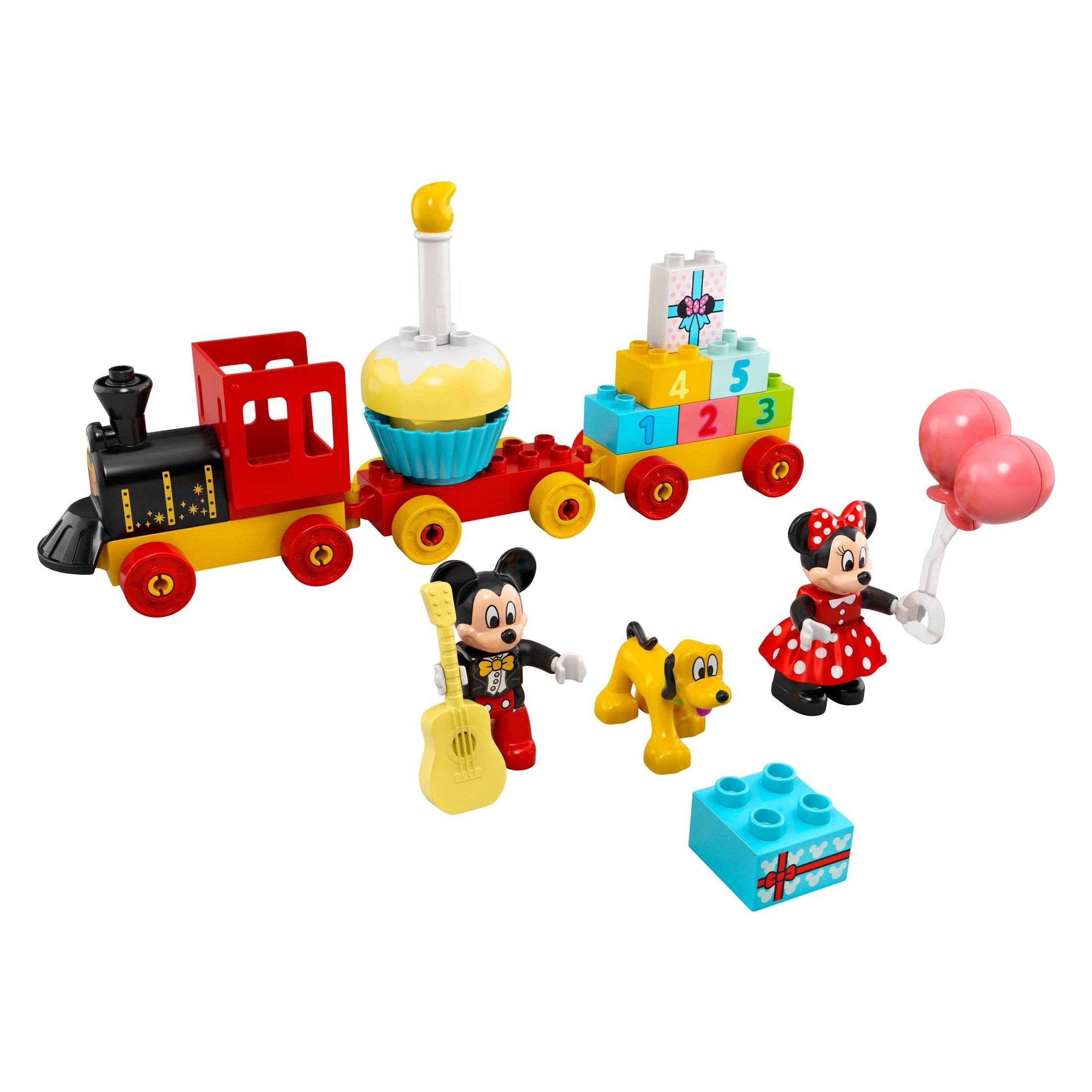 Constructor LEGO DUPLO® | Disney Mickey and Friends Mickey & Minnie Birthday Train 10941, 22 pcs