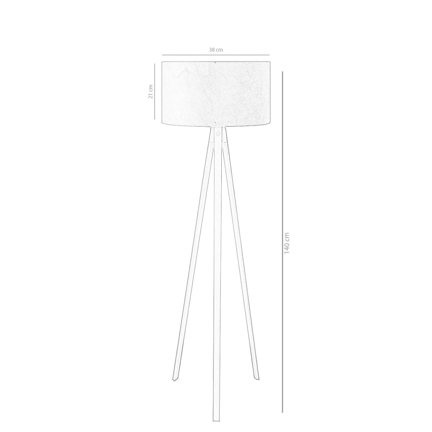 Floor lamp Opviq AYD-2258, 60 W, E27