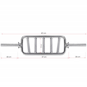 Barbell handles Springos FA1053, 87 cm, 7.6 kg
