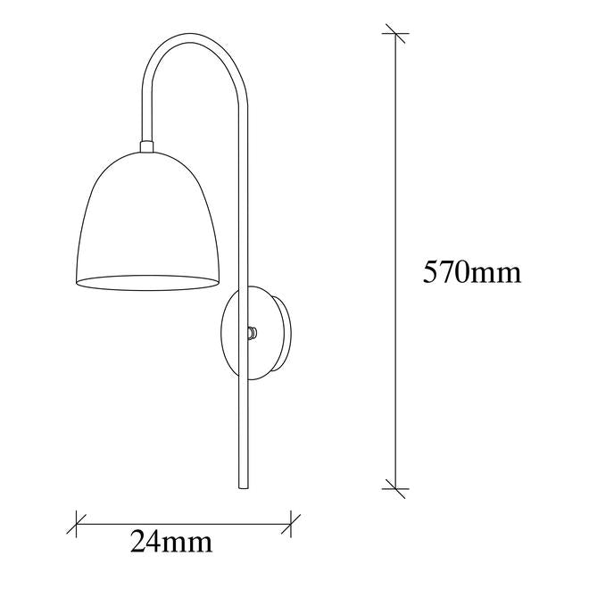 Luminaire wall Opviq Tattoo 3320, 40 W, E27